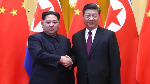 Kim Čong-un, Si Ťin-pching