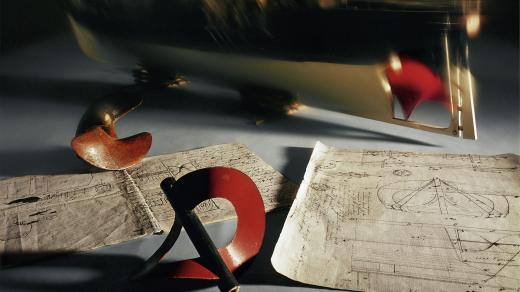 Technické výkresy Josefa Ressela (1793–1857), vynálezce lodního šroubu