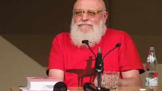 Arnošt Goldflam na festivalu Měsíc autorského čtení