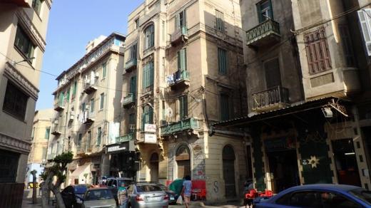 Stará zástavba v Alexandrii