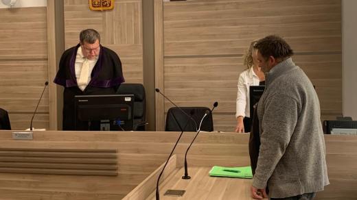 Petr Graca u Okresního soudu v Přerově