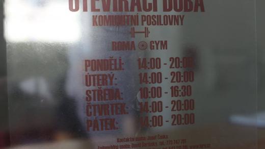 Roma Gym v Bratislavské ulici v Brně