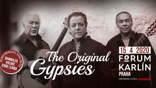 Pozvánka na koncert kapely The Original Gypsies