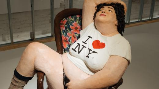 Socha Shony McAndrew v newyorském Museum of Sex