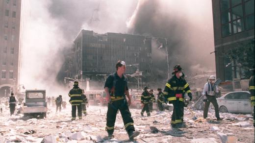 Zásah při teroristických útocích v New Yorku 11. září
