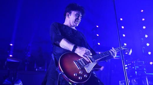 Gary Numan performing at The Roundhouse, Camden in London