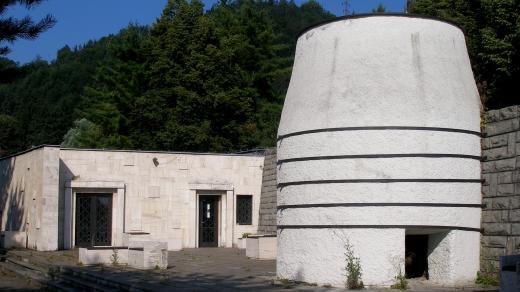 Vápenná pec, památník SNP ve slovenské obci Nemecká