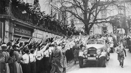 Připojení Československa k německé říši jako protektorátu Čech a Moravy, březen 1939