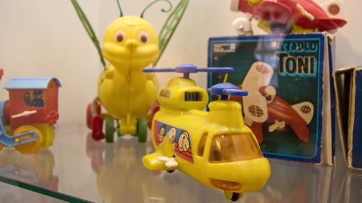 Vystavené hračky na vás dýchnou nostalgií
