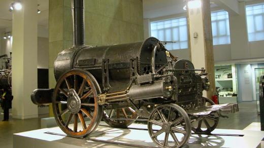 Lokomotiva ROCKET po přestavbě je uchována v londýnském Science museum
