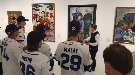 Hlubočtí baseballisté v Alšově jihočeské galerii
