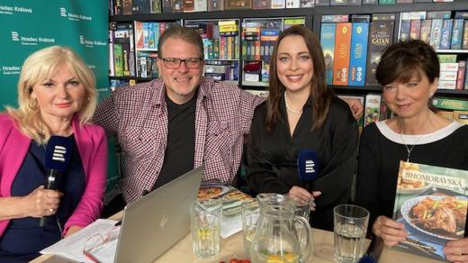 Křest Jihomoravské kuchařky východočeského šéfkuchaře Radka Pálky