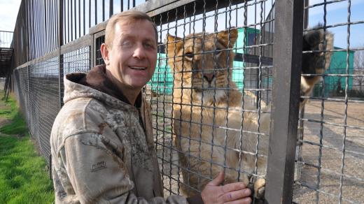 Se zvířaty je Oleg Zubkov zadobře, s ruskými úřady má už vztahy horší