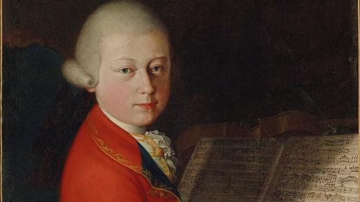 Mozart v roce 1770
