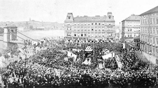 Slavnostní položení základního kamene Národního divadla, 16. května 1868