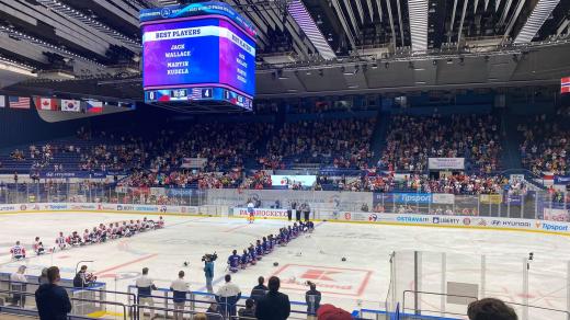 MS v para hokeji 2021, Česko - USA 0:4