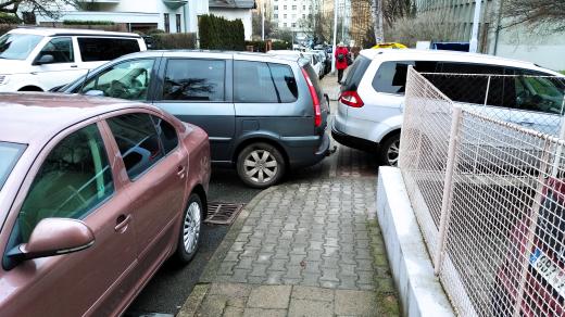 Parkování v Brně