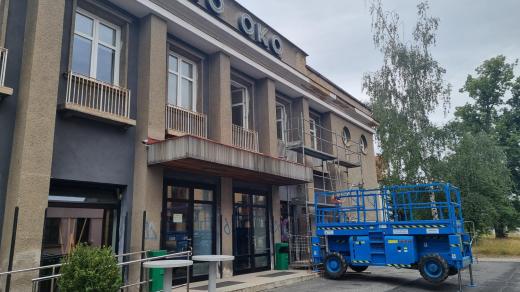 V šumperském kině Oko probíhá rekonstrukce