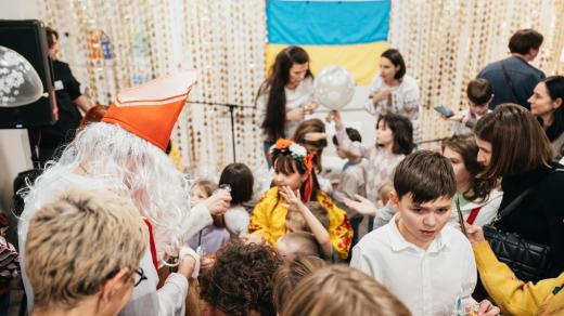Ukrajinští uprchlící slaví Vánoce v komunitním centru Svitlo