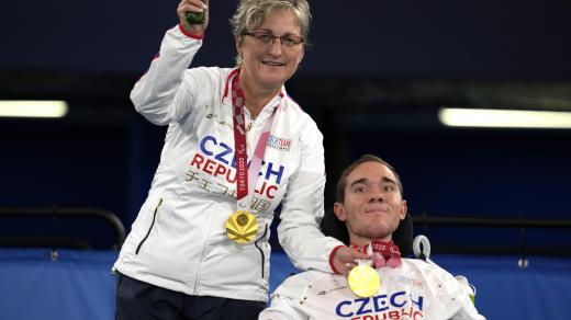 Adam Peška na letošní paralympiádě v Japonsku ovládl soutěž ve sportu boccia