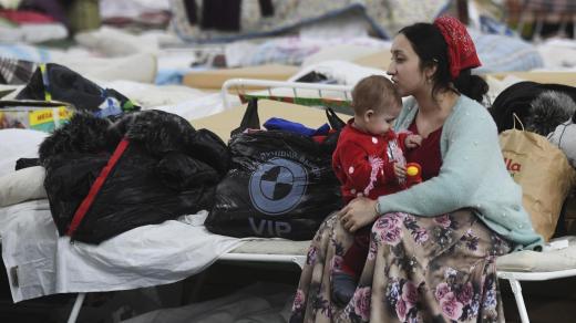 Romští uprchlíci v Moldávii