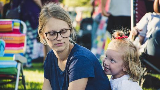 Matka s dítětem - dítě - máma