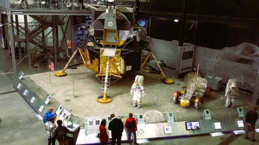 Apollo 17, expozice programu Apollo v technickému muzeu ve Speyeru