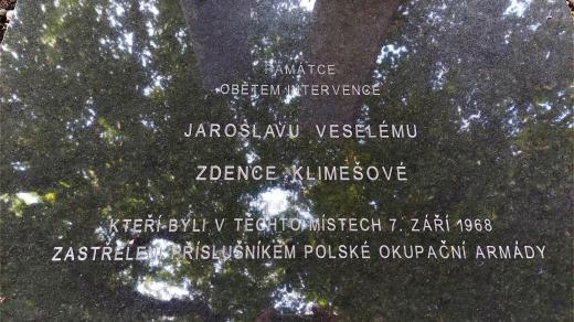 Vpád vojsk Varšavské smlouvy 21. srpna 1968 si připomněli i obyvatelé Jičína