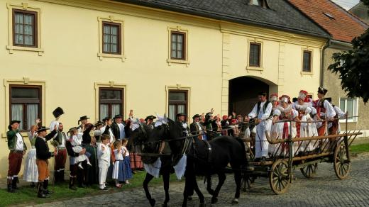 Rekonstrukce Hanácké svatby v Příkazích u Olomouce (2016)