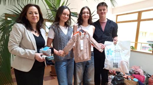 Prachatické gymnázium pořádá dobročinnou sbírku pro Ukrajinu