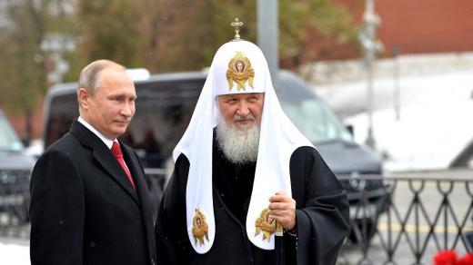 Vladimír Putin a patriarcha Kyril