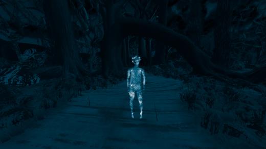 Temný les v animovaném snímku Tmání
