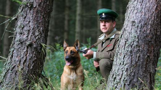 Ukázka práce pohraničníků