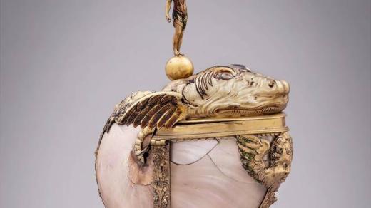 Fortuna z moravské metropole: olomoucký šnekovitý pohár, kolem 1590