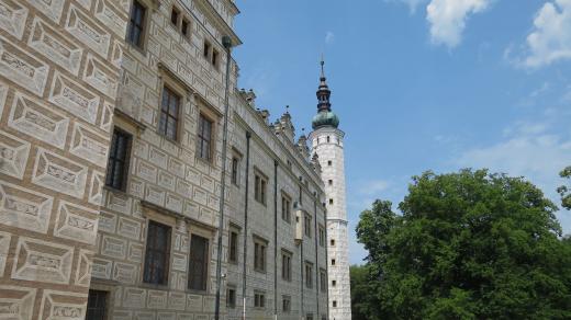 Věž litomyšlského zámku
