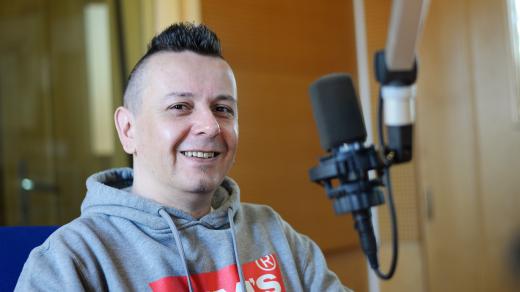 Jiří Ševčík v Českém rozhlase Pardubice