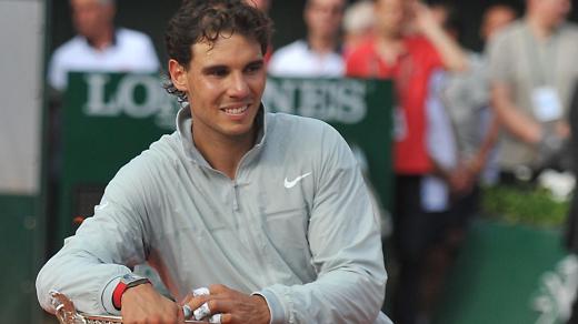 Rafael Nadal po triumfu na Roland Garros v roce 2014