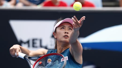 Čínská tenistka Pcheng Šuaj