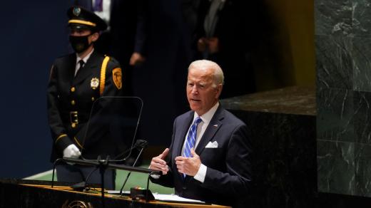 Joe Biden vystoupil na 76. Valném shromáždění Organizace spojených národů