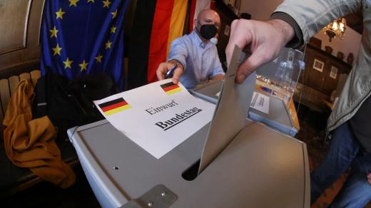 Parlamentní volby v Německu v roce 2021