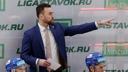 Trenér české hokejové reprezentace Filip Pešán