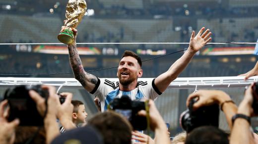 Lionel Messi a jeho vysněná trofej