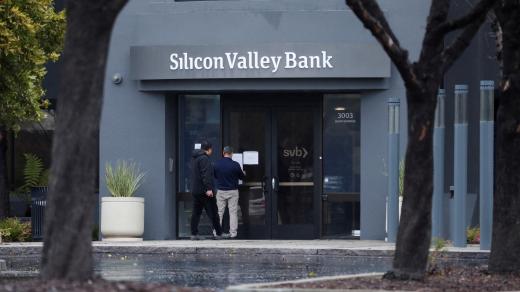 Sídlo banky Silicon Valley Bank v kalifornském městě Santa Clara