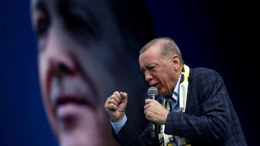 Současný turecký prezident Recep Tayyip Erdogan