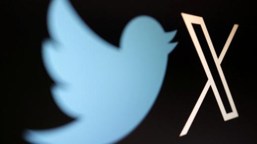 Staré a nové logo sociální sítě Twitter