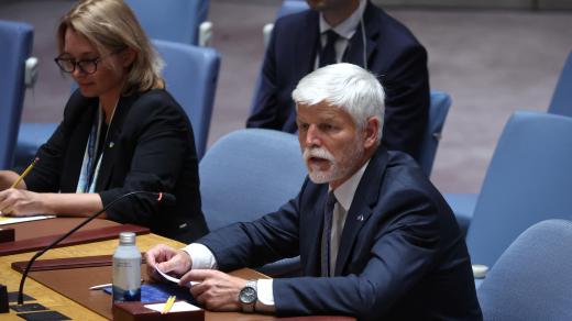 Petr Pavel na zasedání Rady Bezpečnosti OSN