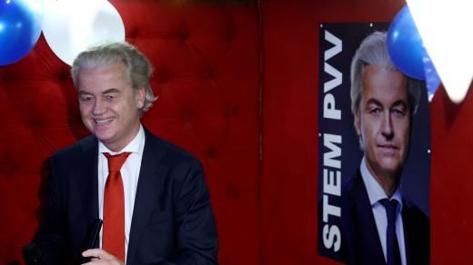 Předseda Strany pro svobodu Geert Wilders