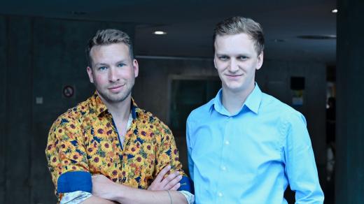 Martin Štorkán a Vít Kubant, autoři podcastu Stoupenci