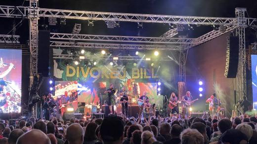 Koncert skupiny Divokej Bill