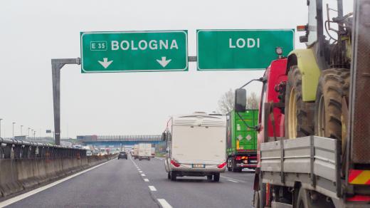 Italská dálnice